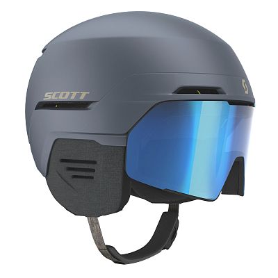 Превью Шлем горнолыжный Шлем горнолыжный SCOTT Blend Plus Aspen Blue (403020-7078)